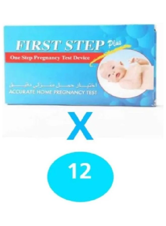 pack of 12 first step blue